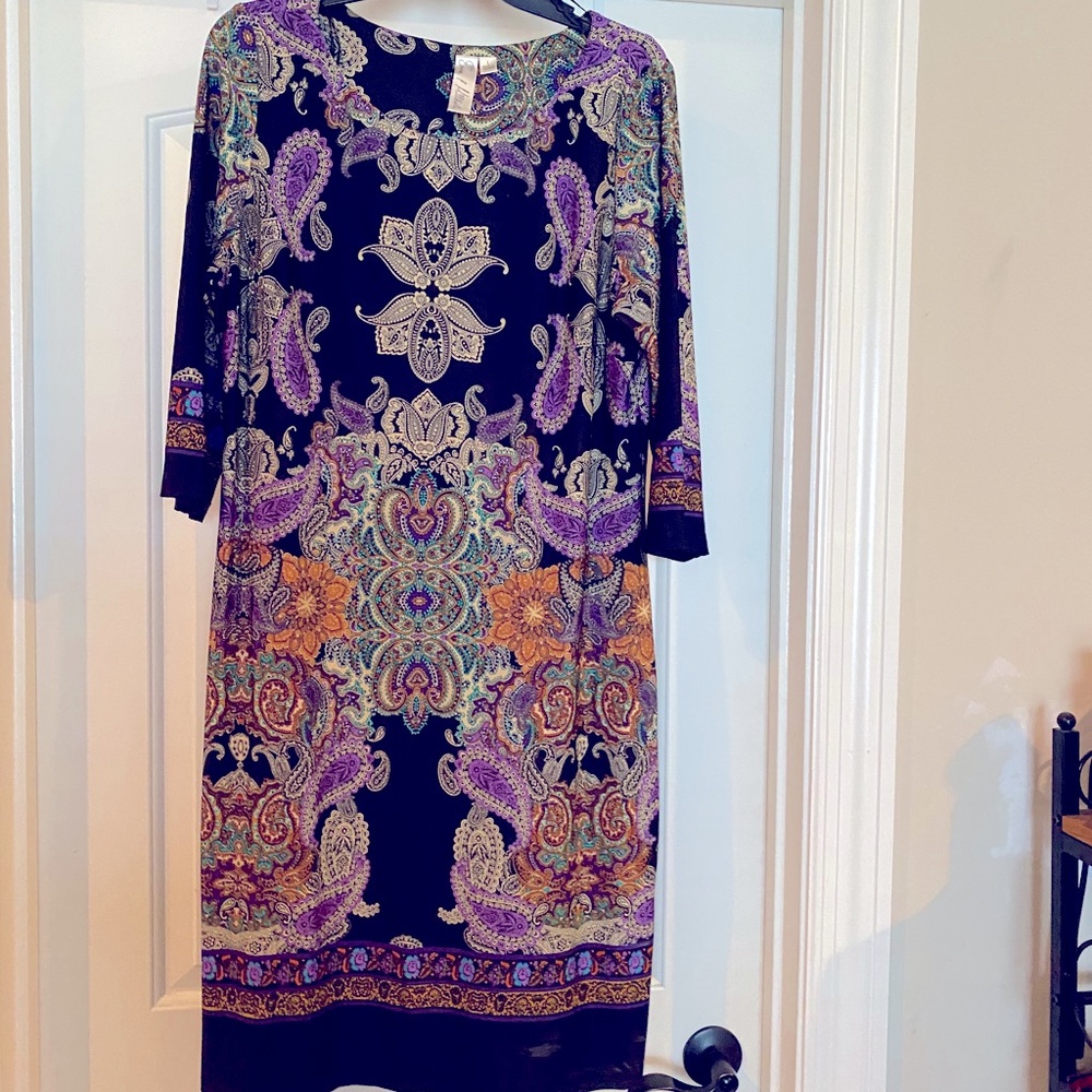 Vibrant color dress